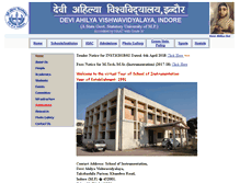 Tablet Screenshot of inst.dauniv.ac.in