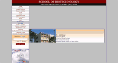 Desktop Screenshot of biotech.dauniv.ac.in